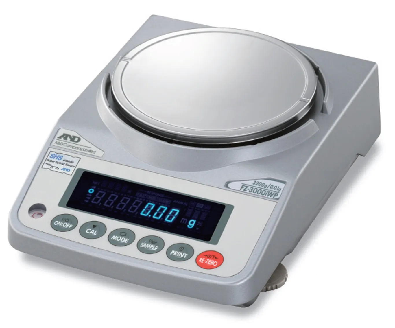防塵・防水型電子天びん  ＦＸ-３０００ｉＷＰ　出荷時JCSS校正証明書付