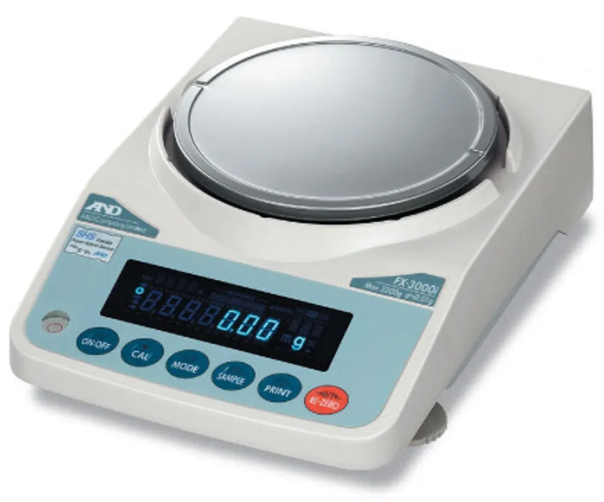 汎用電子天びん  ＦＸ-１２００ｉ　出荷時JCSS校正証明書付
