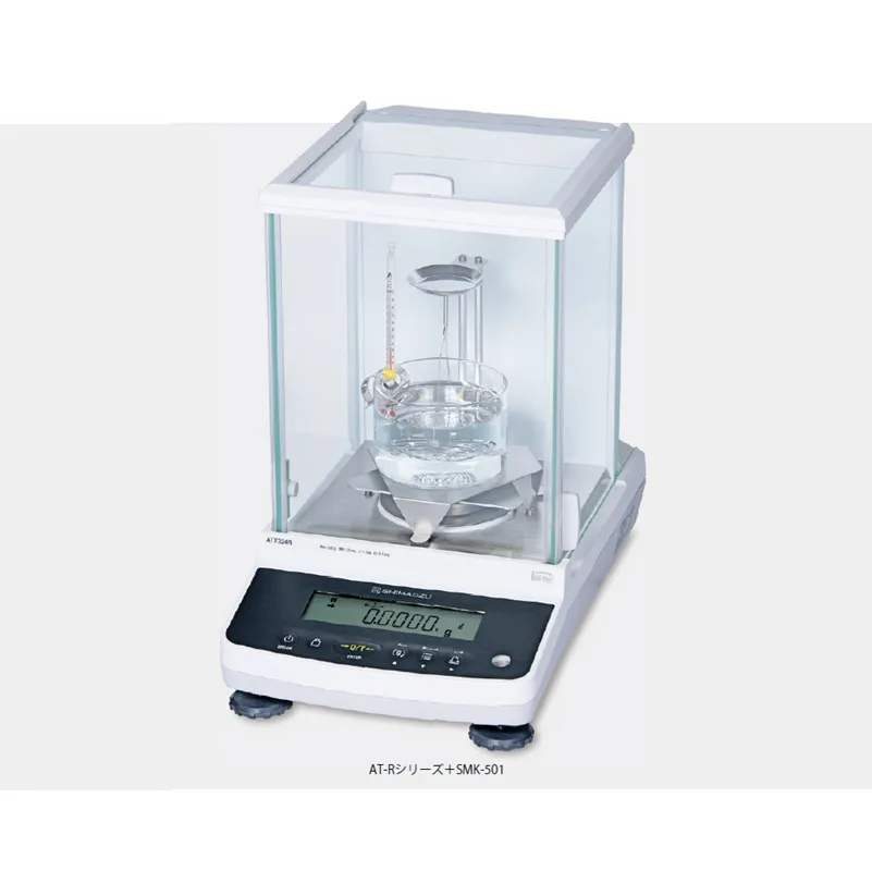 ㈱島津製作所 比重測定装置 ATX84R+SMK-501：校正分銅内蔵型・S321-74400-02+S321-60550-02