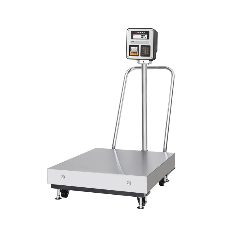 A&D 本質安全防爆大型台はかり HW-600KCEPB：シングルレンジ・高分解能・取手/キャスター付き　出荷時一般校正証明書付