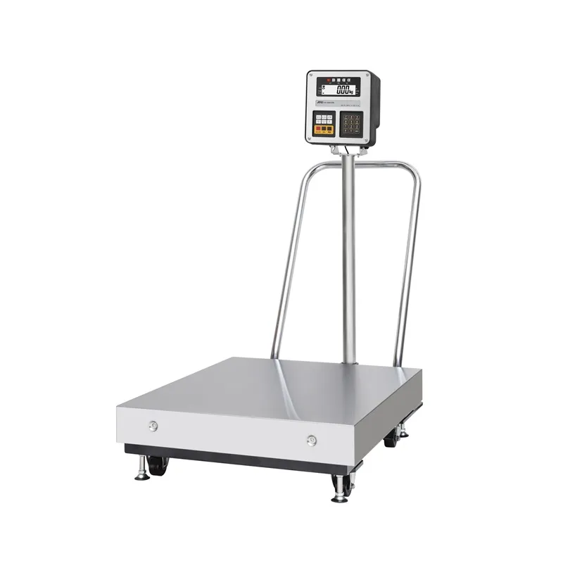 A&D 本質安全防爆大型台はかり HV-300KCEPB：デュアルレンジ・取手/キャスター付き　出荷時一般校正証明書付