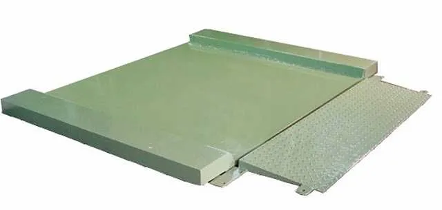 守隨本店 低床型デジタル台はかり FT-600-K（計量部1200×1200mm） ひょう量600kg