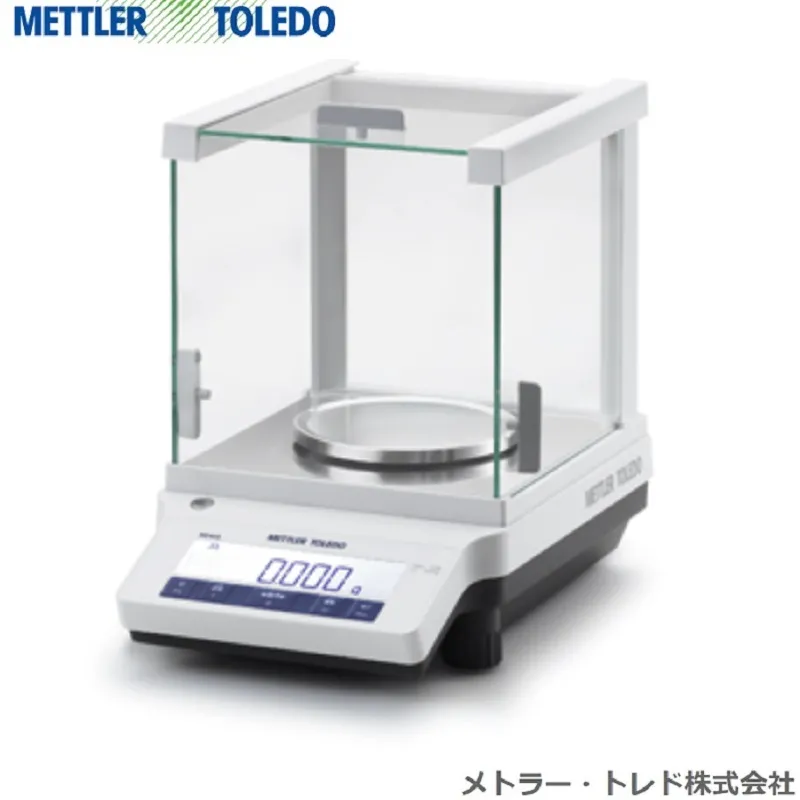 上皿電子天びん ＭＥ１０３Ｅ：外部分銅による調整