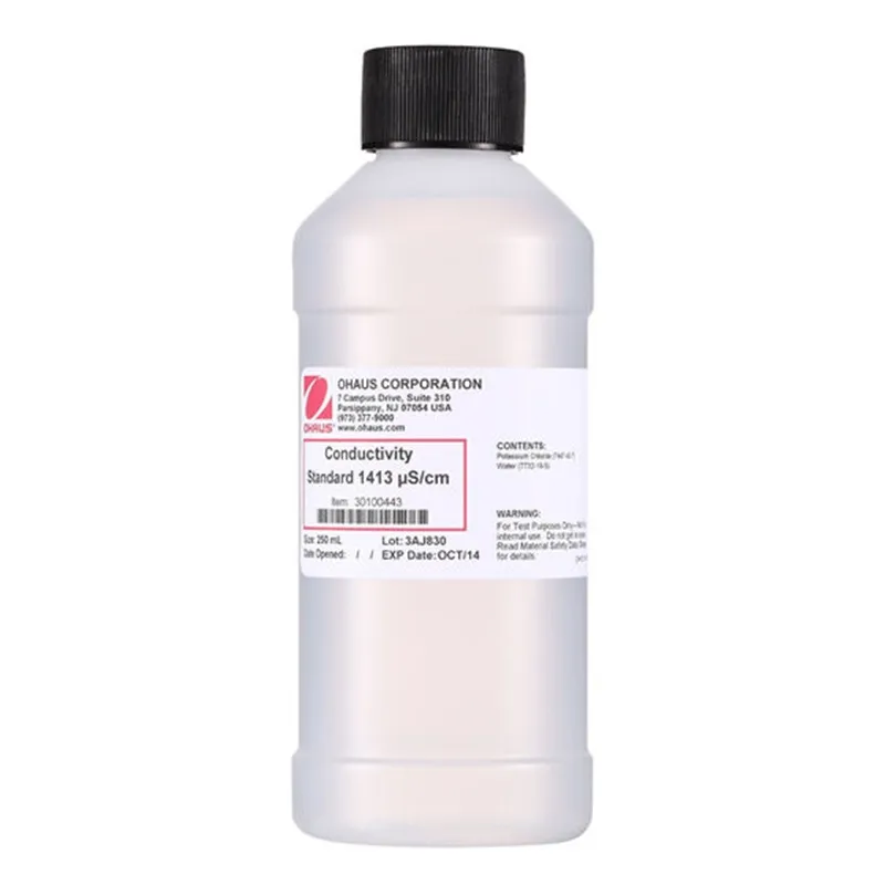 導電率標準溶液 １,４１３μS/cm・２５０ml