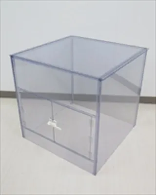 風防ケース（特注品）：前面扉付