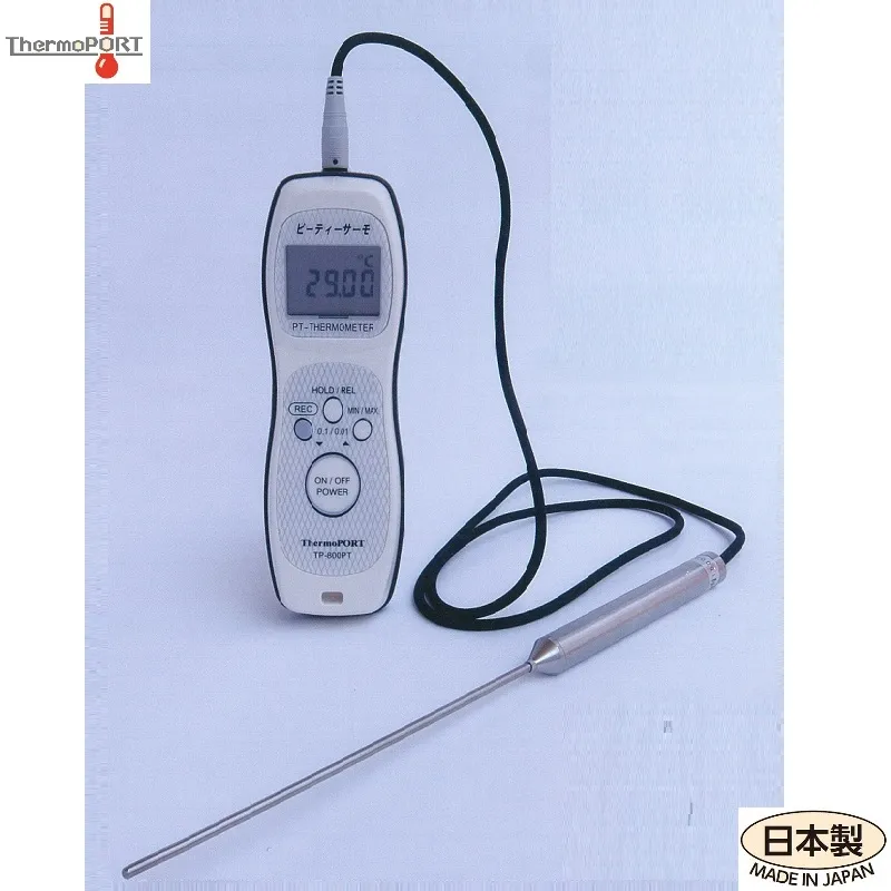 ＴＰ-８００ＰＴ･Ｐre：ビーティーサーモプレミアム・センサＰＴＰ-１５０付き+校正資料付