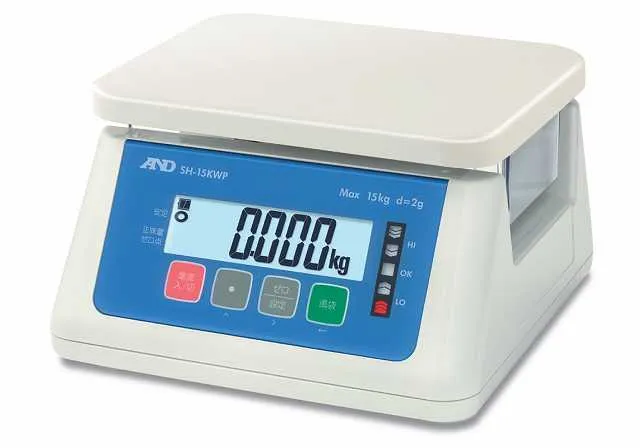 防塵・防水型上皿電子はかり  ＳＨ-３０００ＷＰ