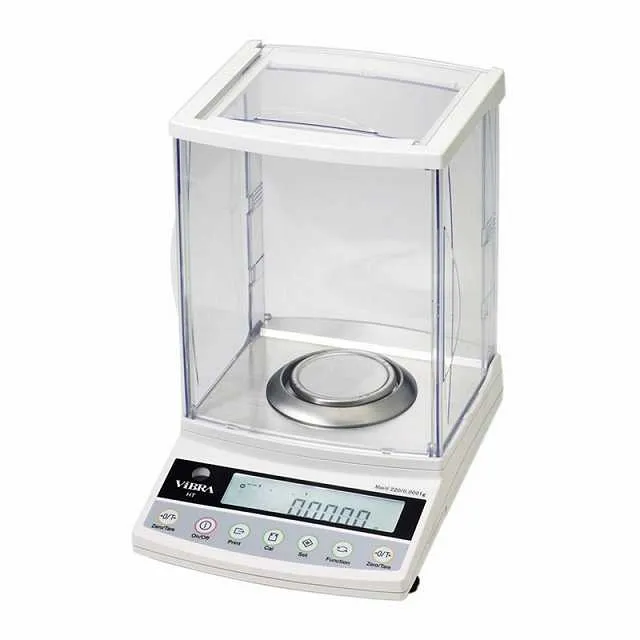 新光電子(VIBRA)分析天秤 HTR-120 校正分銅内蔵型｜ひょう量：120g 最小表示：0.1㎎【生産終了】