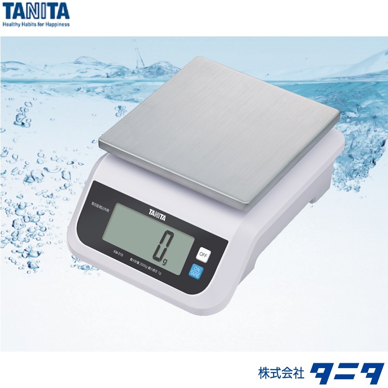 AD 防塵・防水デジタルはかり SL-5000WP ひょう量:5000g 最小表示:2g 