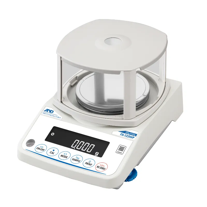 防塵・防水型分析電子天びん FX-123WP