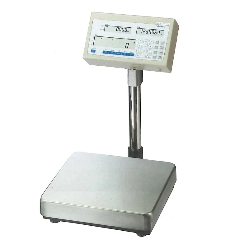 新光電子(VIBRA)カウンティングスケール CUX150K：出荷時一般校正証明書付｜ひょう量：150kg 最小表示：0.02kg