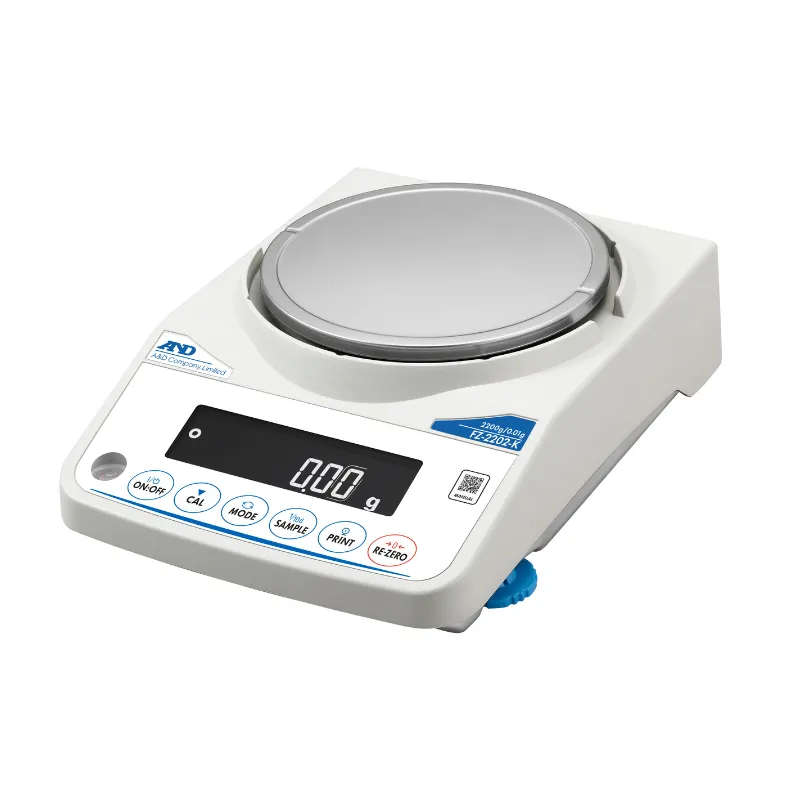 取引・証明用汎用電子天びん FZ-2202-K：校正用分銅内蔵型