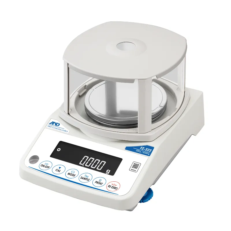 A&D 分析電子天びん FZ-323 校正用分銅内蔵型 出荷時JCSS校正証明書付き