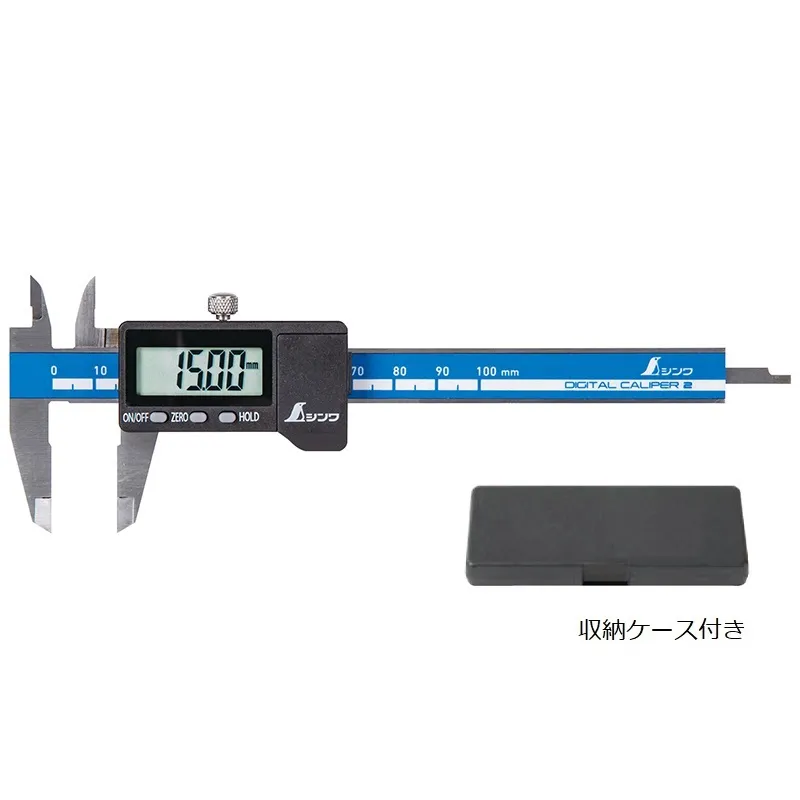 19090：デジタルノギス ミニ２ １００mm JCSS校正証明書付