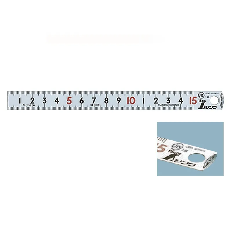 19022：ピックアップスケール　シルバー　15cmＪＩＳ JCSS校正証明書付